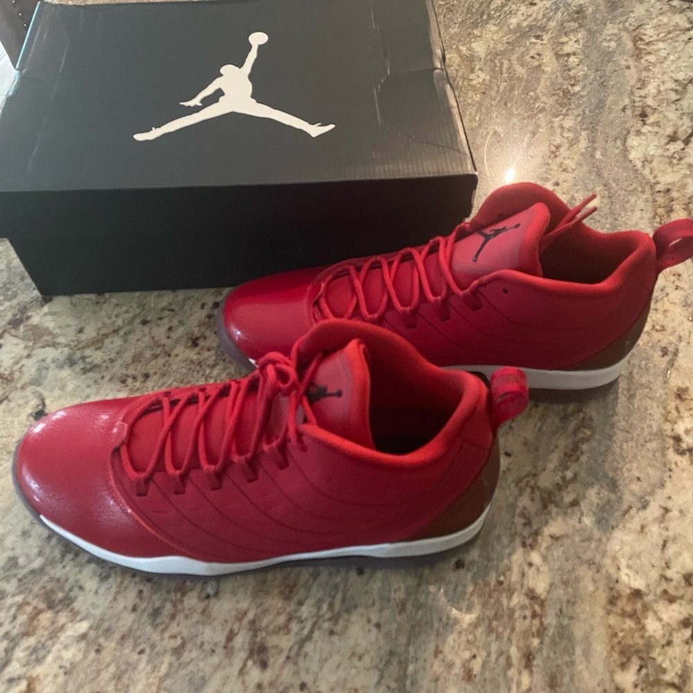 Jordan Shoes Velocity Gym Red Black White Mens Basketball Sneakers size 11.5 NEW
